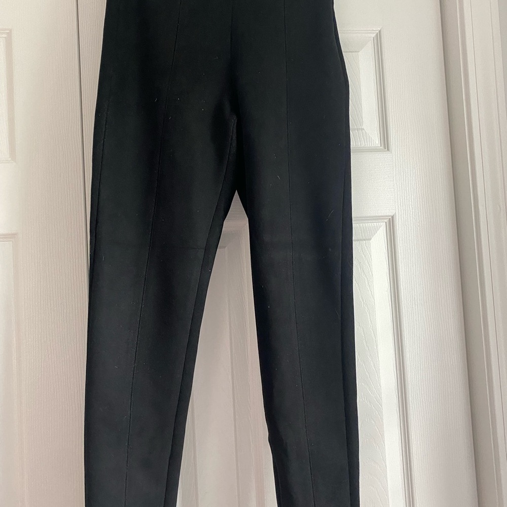 Black velvet Pants